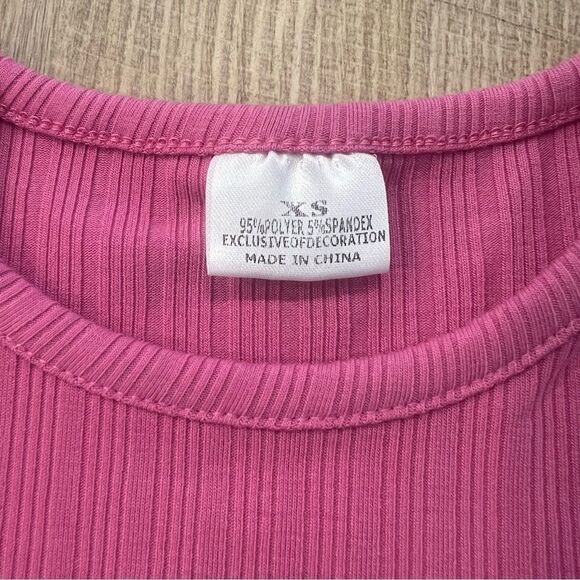 Fuchsia Cow Graphic “Not in the Moood” Toddler Long Sleeve 2T - Picture 3 of 6